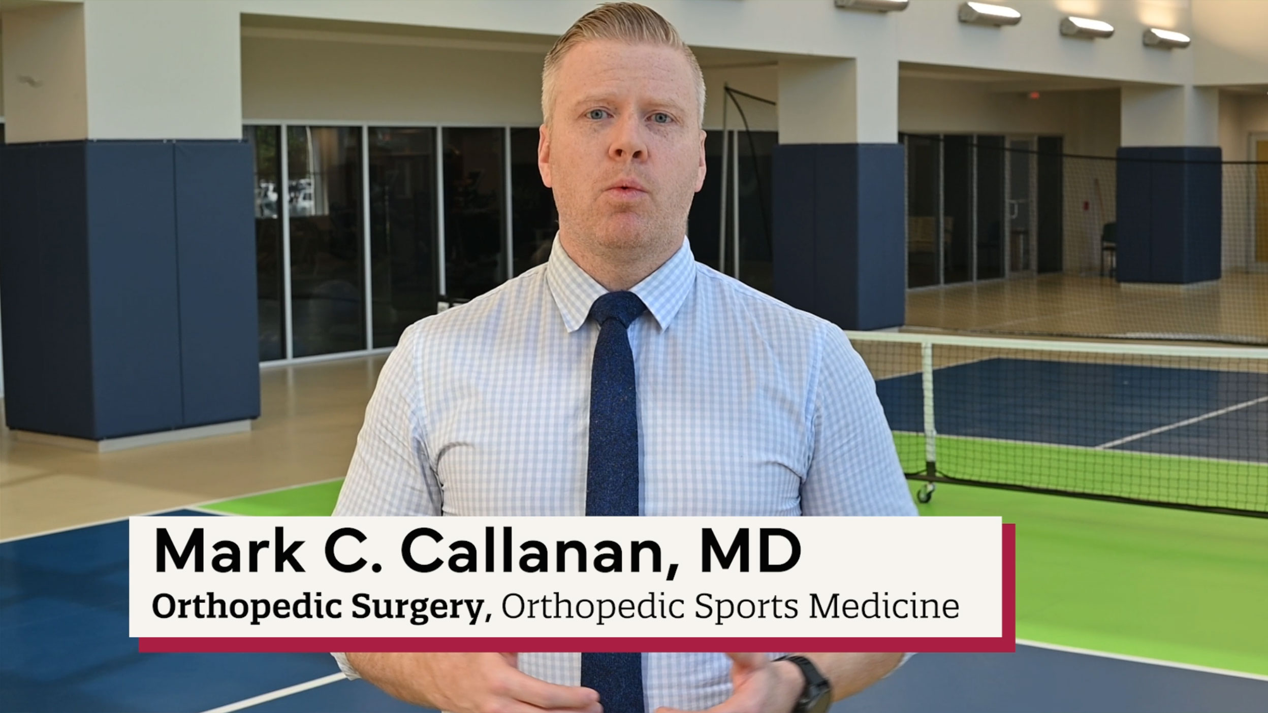 Dr. Mark C. Callanan discusses how to prevent Pickleball injuries