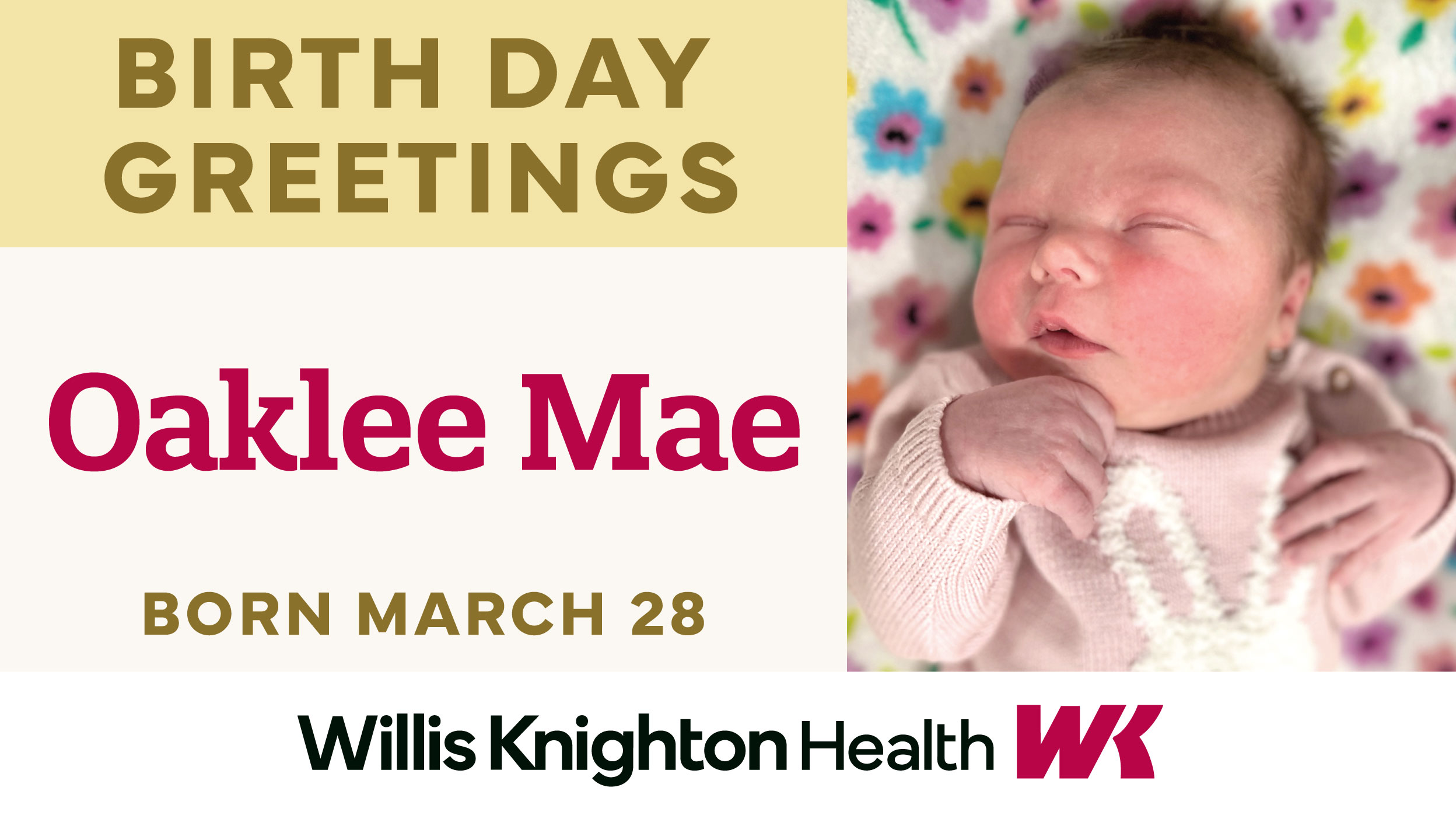 Oaklee Mae