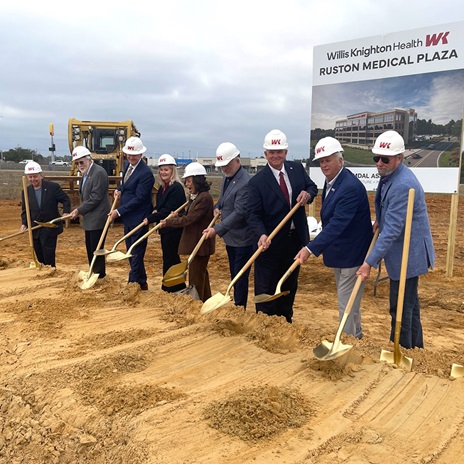 Willis Knighton Health Breaks Ground on Medical Office Building in Ruston