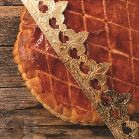 Lighter Mardi Gras King Cake Breakfast Bake