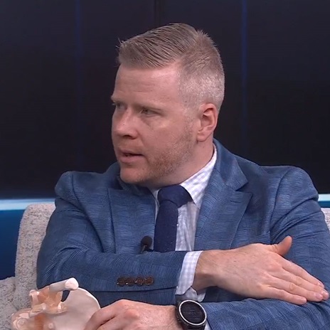 Dr. Mark C. Callanan, MD, discusses shoulder pain on KTBS Healthline 3