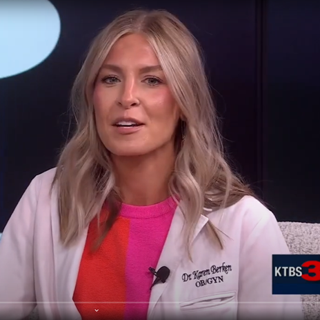 Dr. Karen L. Berken discusses Breast Health and Breast Cancer Awareness on KTBS Healthline 3